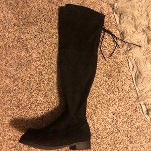 Black Over the knee boots